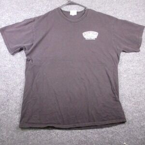 Ron Jon Surf Shop Shirt Mens Large Black Custom Surfboards Cocoa Beach Tee
